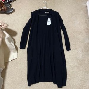 Black UGG cardigan sweater